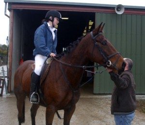 Equestrian 2010-2011 : Rachel taking sound advice