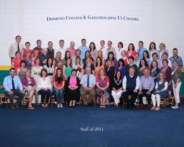 Desmond College and Gaelcholaiste Ui Chonba Staff : 2010-2011