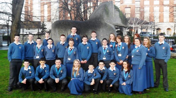 Desmond College Thirty Students at RDS Young Scientist Competition 2012