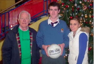 Winner of a Gaelic Football at the Field Development Draw 2012 Desmond College