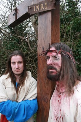 "Jesus and Simon" in the Way of the Cross 2013