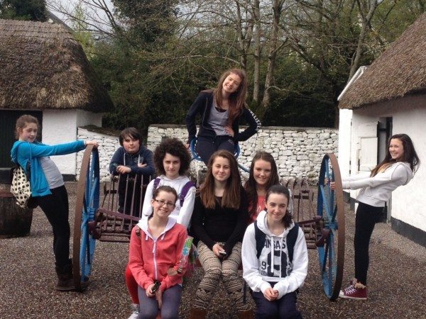First Years Visit Bunratty on History Tour 2013