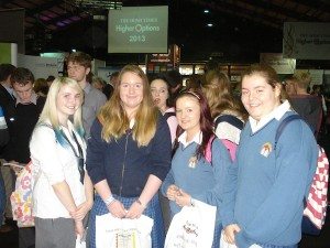Desmond College Students at Higher Options Conference in Dublin