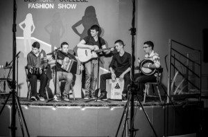 Desmond College Staff and Students modelling at the Annual Fashion Show 2014