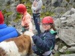 Desmond College Students on their Trip to the Burren 2014