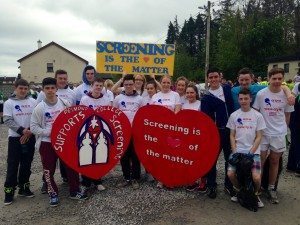 Desmond College Students participating in the CRY walk/run May 2014