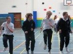 Active Week in Desmond College with a visit from Elverys Sports Power Team who worked with First and Second Years Students.