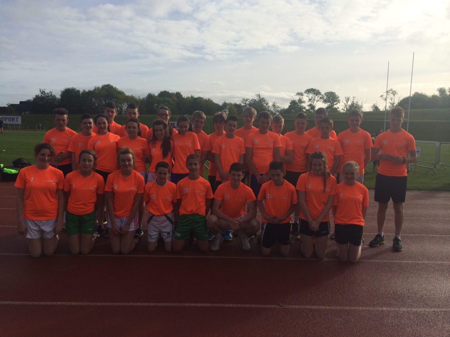 Desmond College Students complete the Marathon Challenge in the University of Limerick 2014
