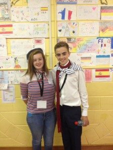 French Fun at the Desmond College Open Night 9th October 2014!