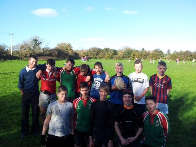 Desmond College 1st and 2nd year Rugby Blitz in Tralee
