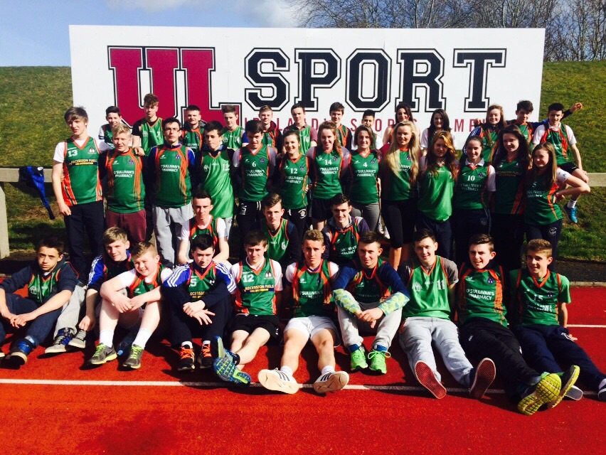 All Desmond College athletes who participated in the LCETB Sports Day