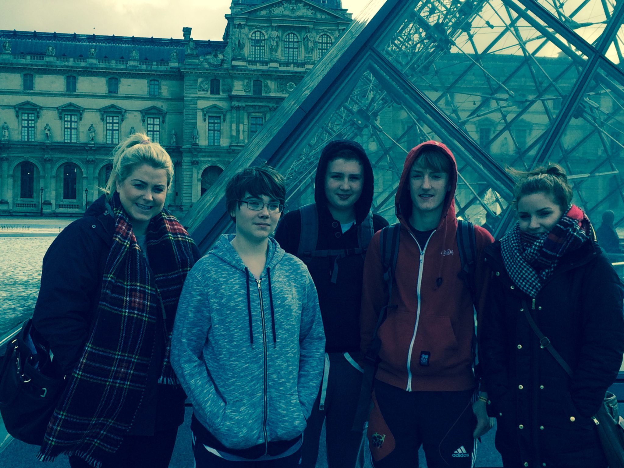 Visiting the Louvre on the Desmond College Paris Tour 2015
