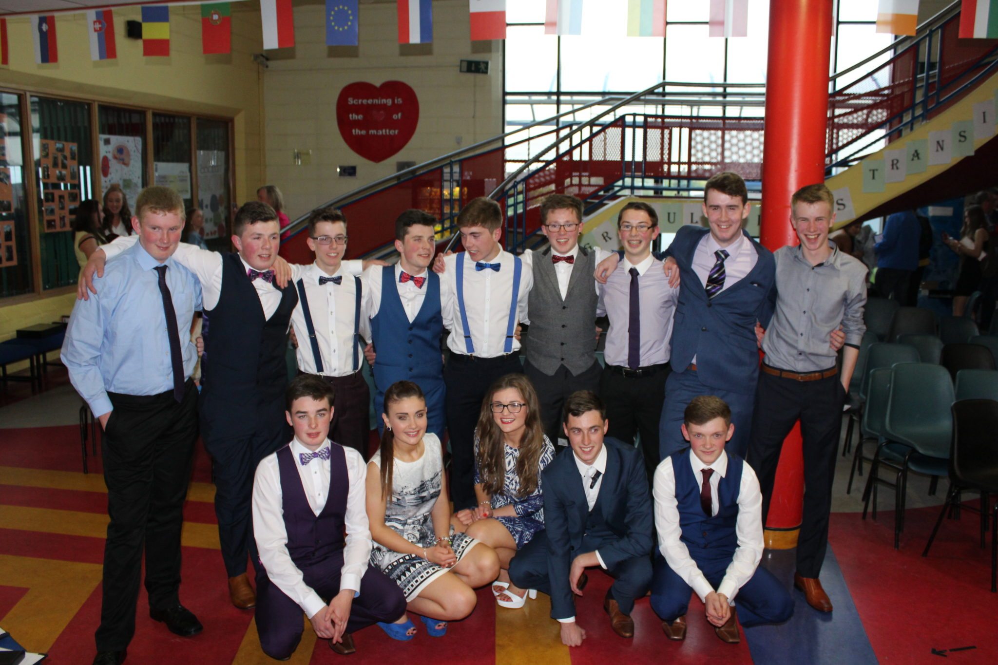 Desmond College TY Graduation 2015: Some of the TY Students at their Graduation