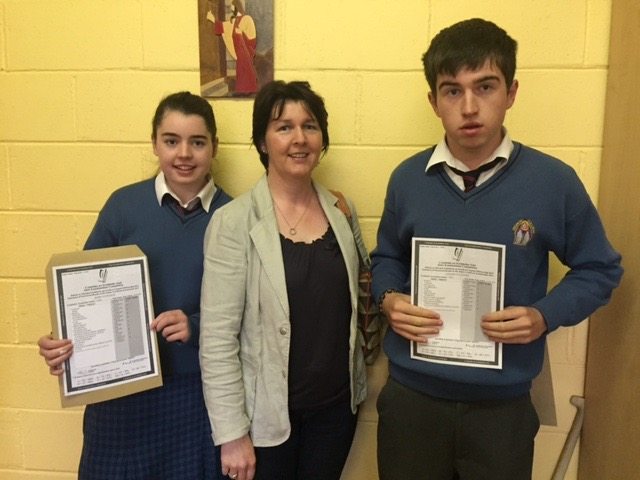  Mary and Gerard O Connor delighted with their results joined by their very proud mum