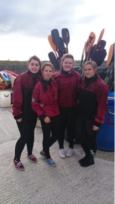 2015 October: Desmond College Transition Year students ready to go surfing