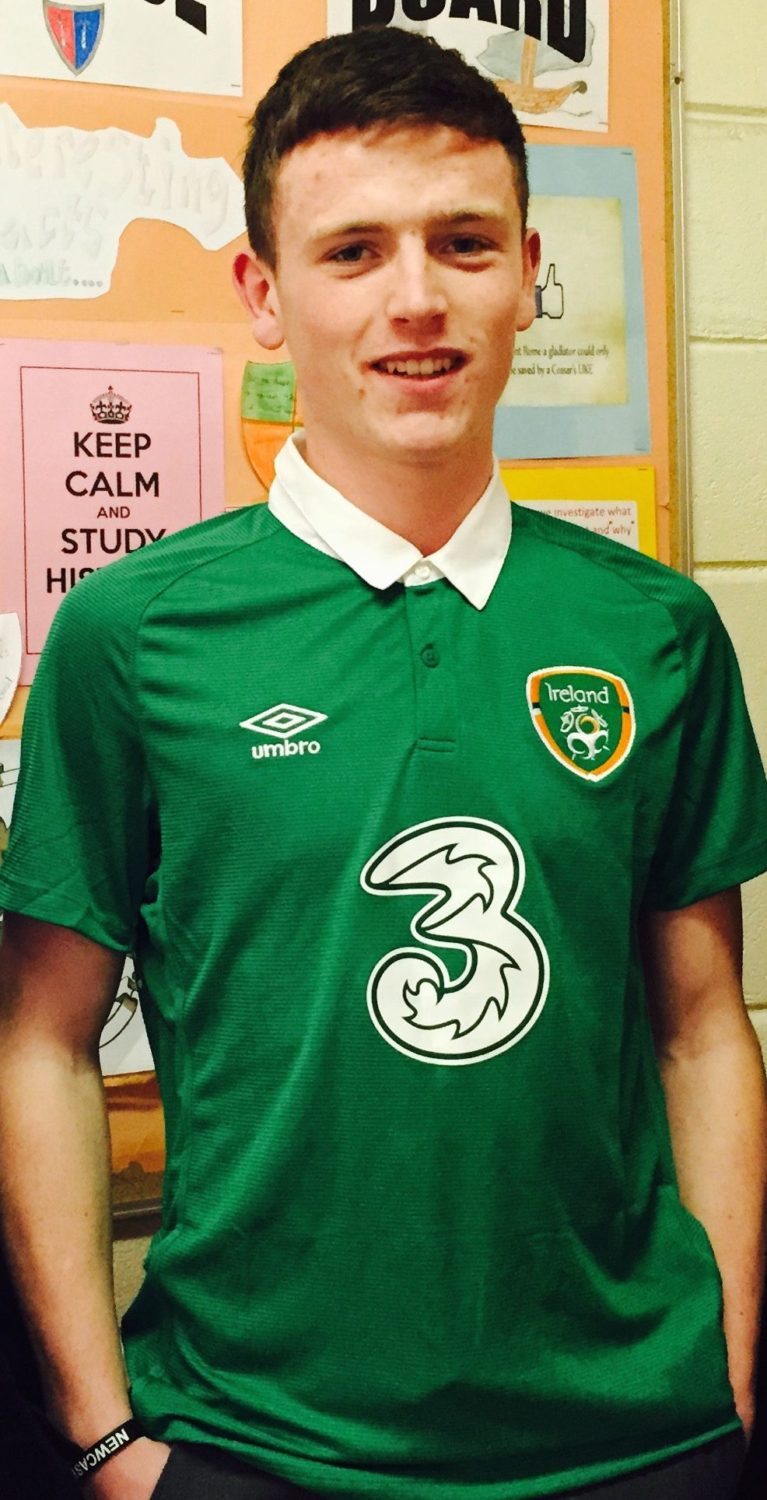 Oct 2015: Desmond College students Achieve Outstanding Sporting Success by Being Accepted onto the Irish Squad: Cillian Brouder and Mikey Conlon