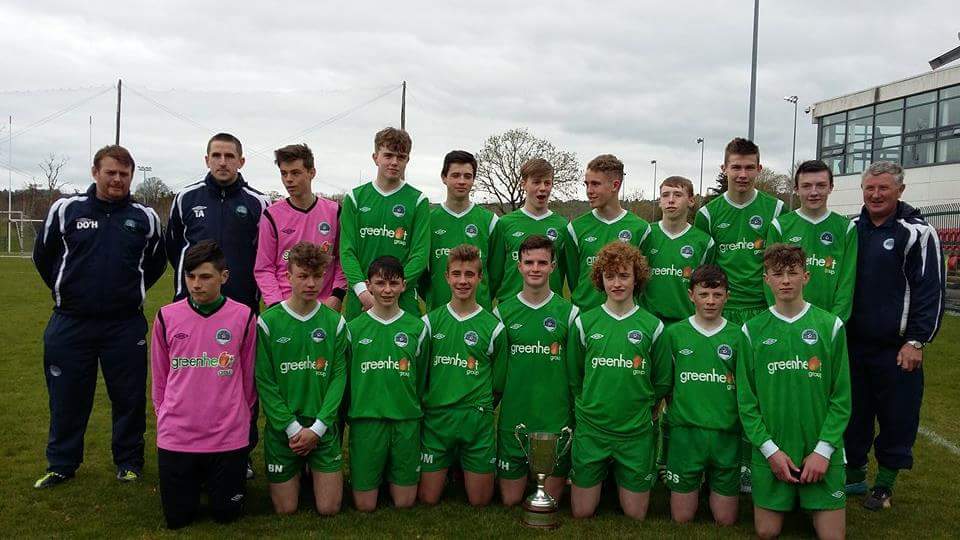 May 2016: Best wishes to Dylan Moloney and Michael Conlon this coming weekend in the SFAI U15 Inter League National Final this Sunday in Tipperary