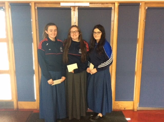 March/April 2018: Desmond College Winners of the Junior and Senior French CSI Competition