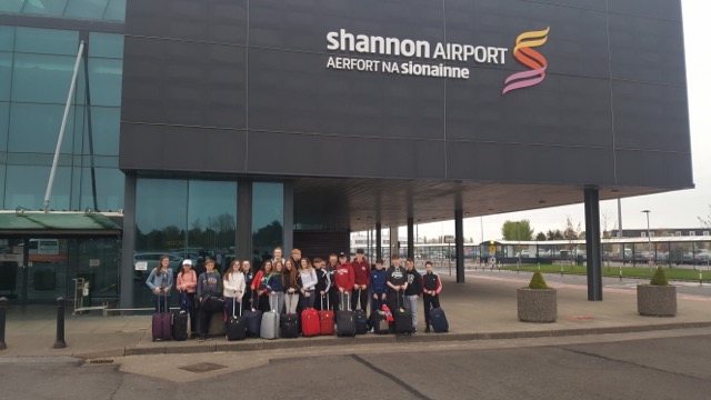 24th April 2018: Desmond College 2nd Year Students leave for their trip to Barcelona