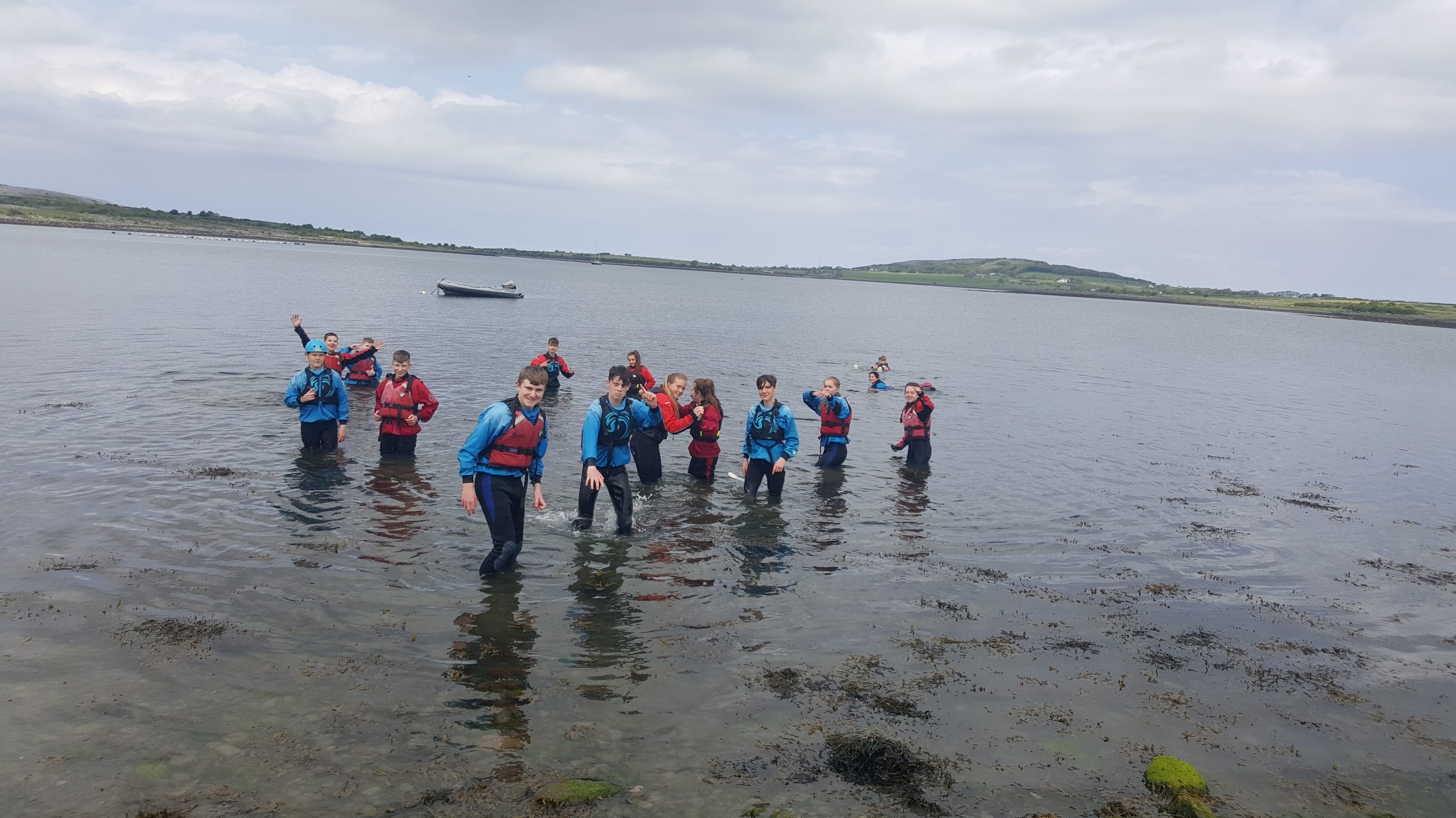 16th May 2018: Desmond College 1st Year Students on their Trip to the Burren