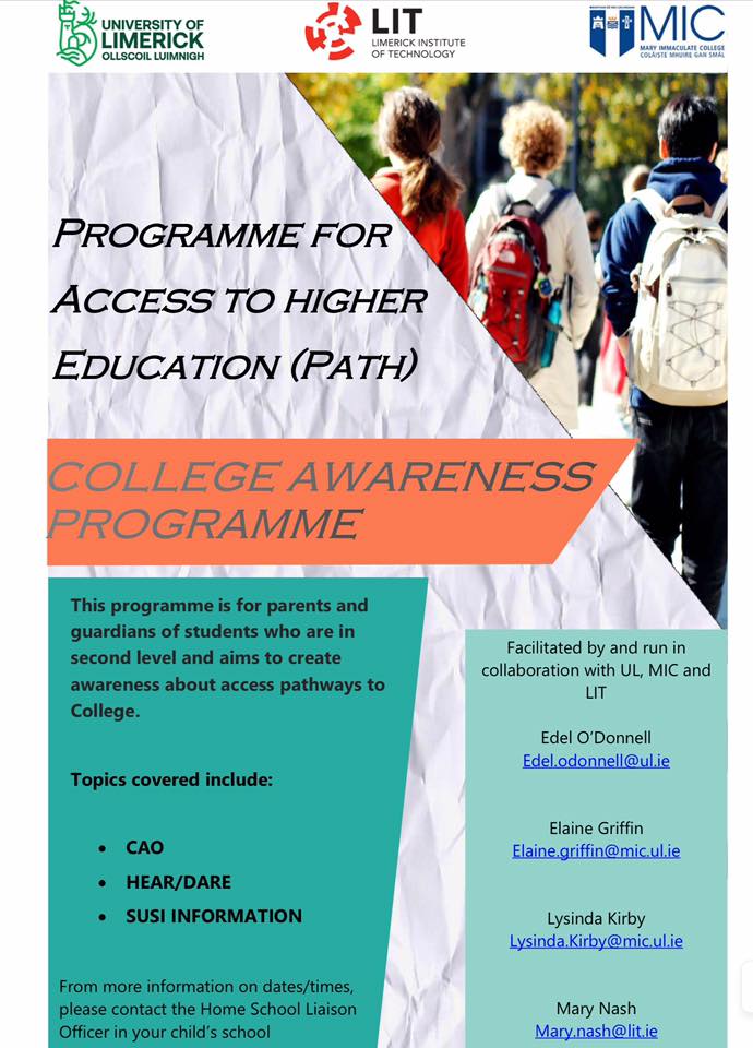 2019-11: Programme for Access to Higher Education