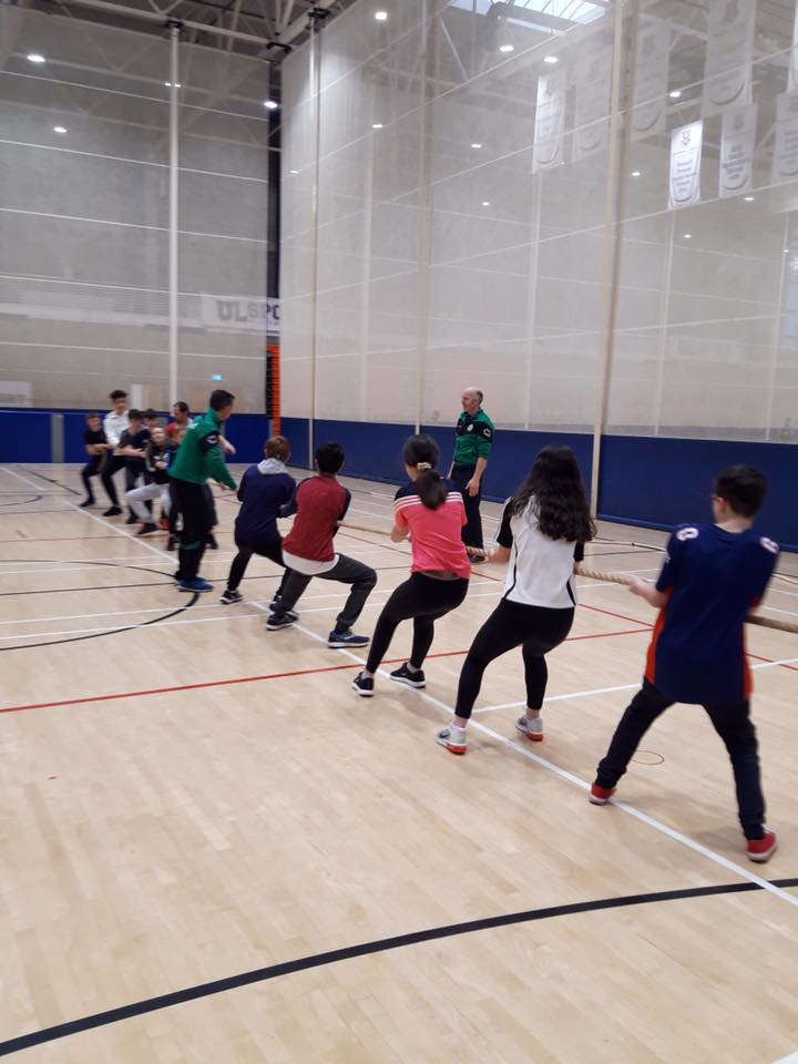Dec 2019: TY and 3rd Years participate in UL's Midwest Sports Inclusion Day